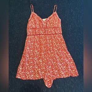 American Eagle Floral Romper